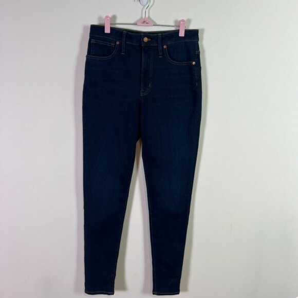 Madewell Women’s Curvy High Rise Skinny Tall Denim Jeans 30 Tall - Picture 1 of 9